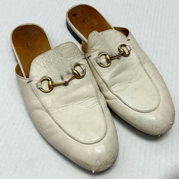 Gucci leather slides - Picture 1 of 7